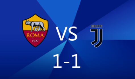 Roma và Juventus đấu quyết liệt ở Serie A, hòa 1-1缩略图